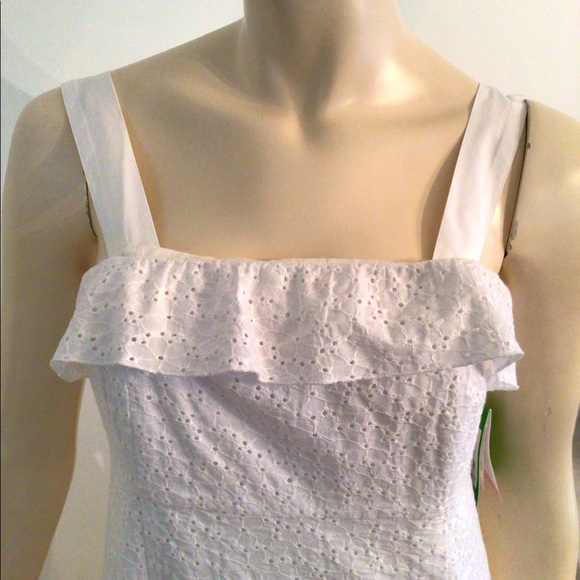 Lily Pulitzer White Eyelet Maxi Dress NWT - Picture 10 of 16